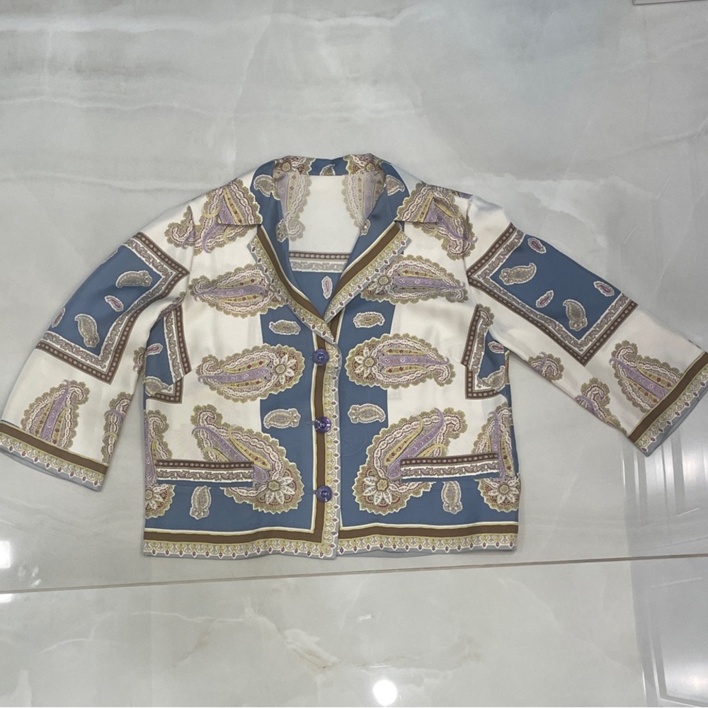 Etro Multicolor Paisley jacket/shirt